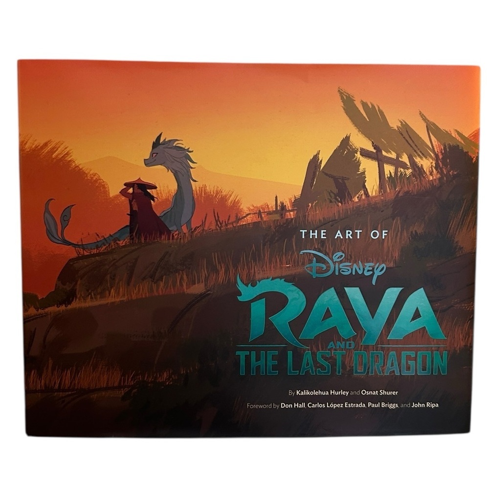 The Art of Raya and The Last Dragon Book Kailikolehua Hurley Disney Pixar 2021
